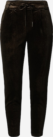 ONLY Skinny Pleat-Front Pants 'LIZ-POPTRASH' in Black: front