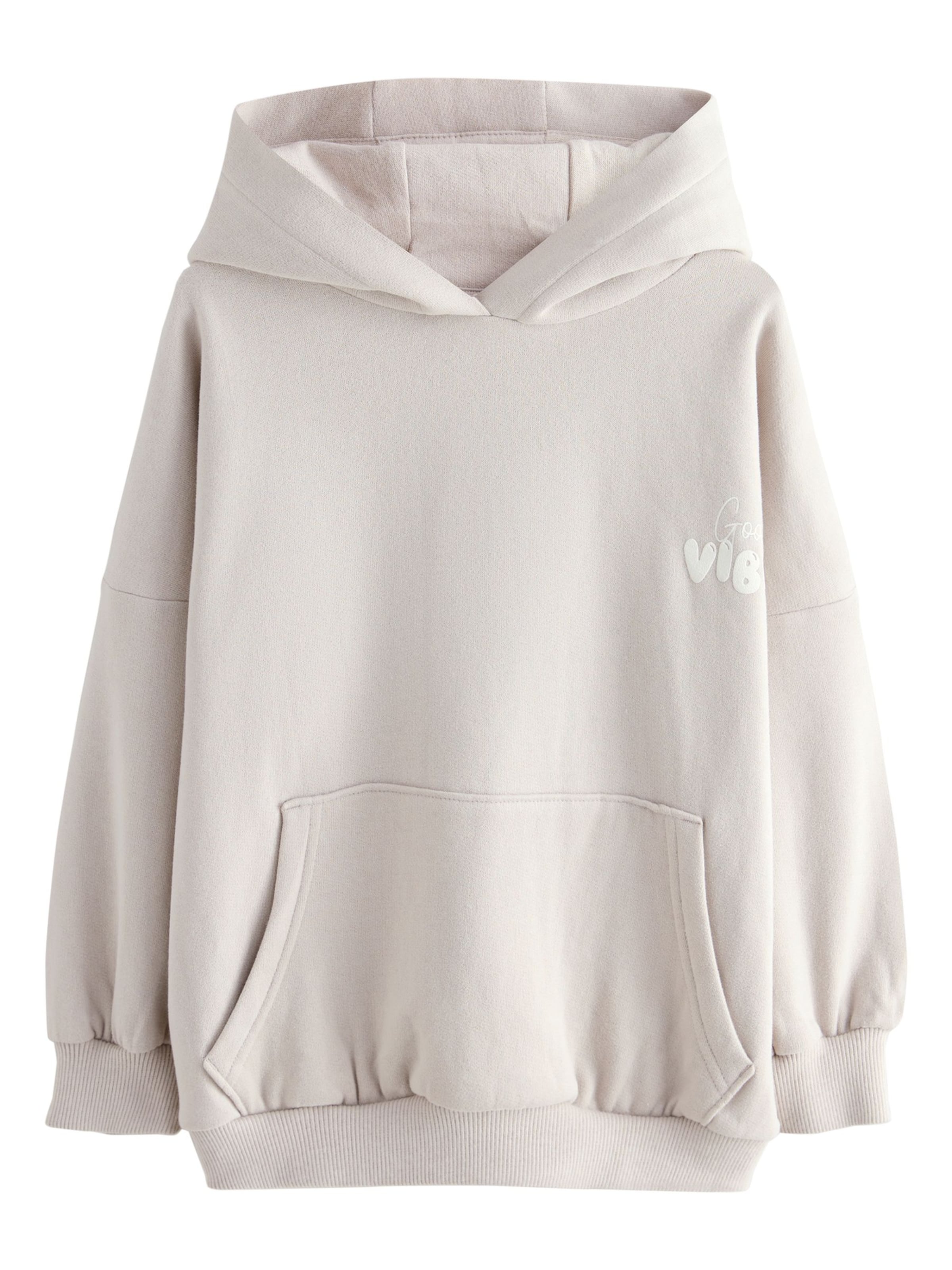 Next Mikina – šedá: přední strana