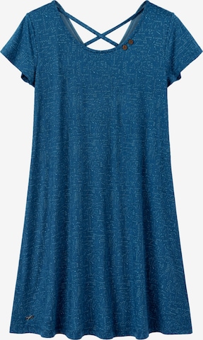 Ragwear Kleid 'Panssi' in Blau: Vorderseite