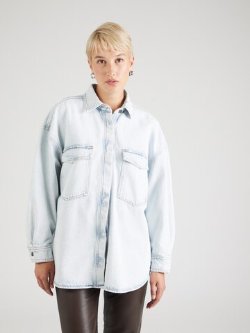 AMERICAN VINTAGE Övergångsjacka 'JOYBIRD-B' i blå: framsida