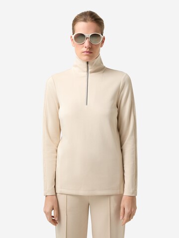 BOGNER Sweatshirt 'Nadja' in Beige: front