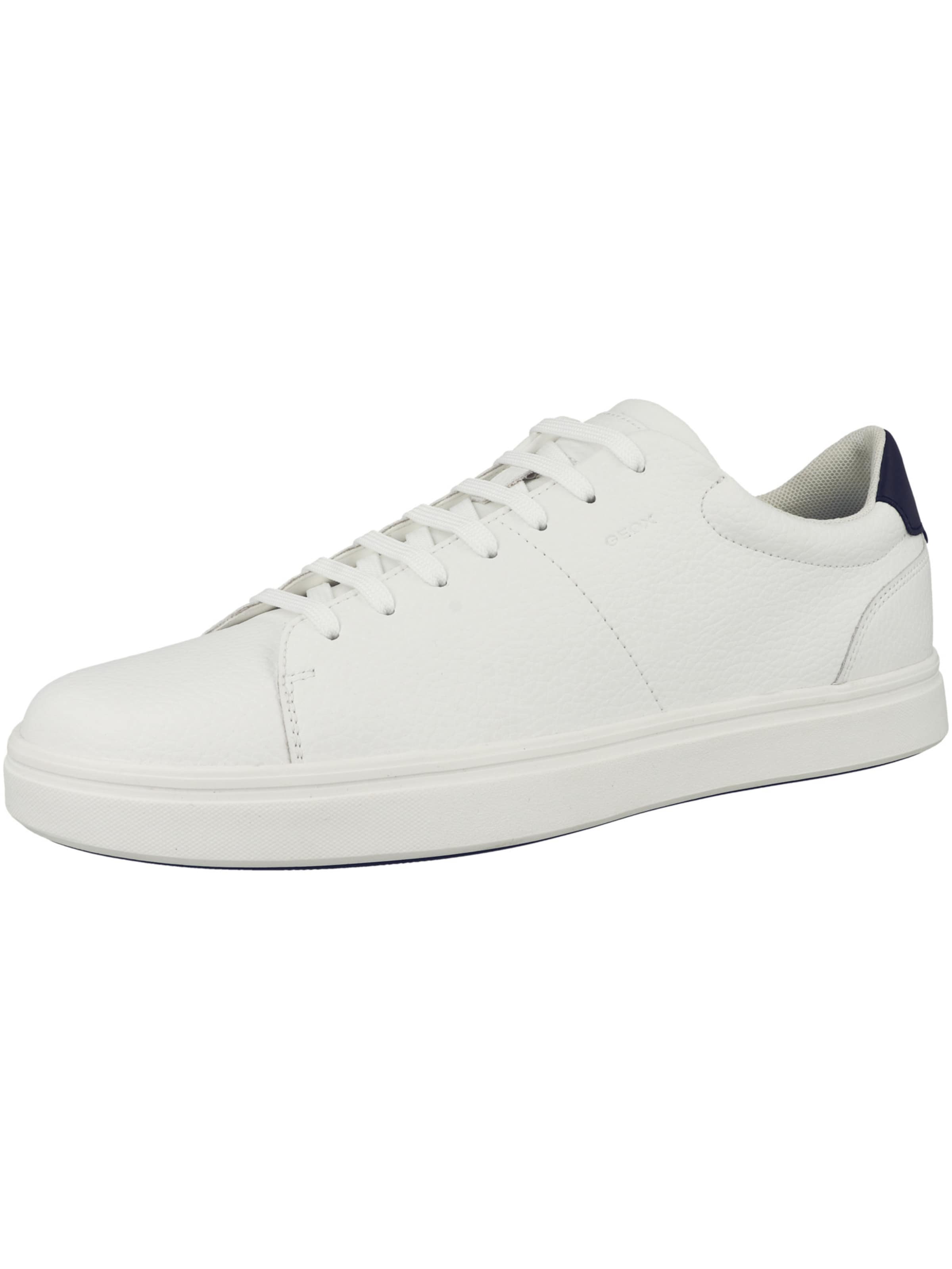 GEOX - Sapatilhas baixas 'Baltmoore' em branco: frente