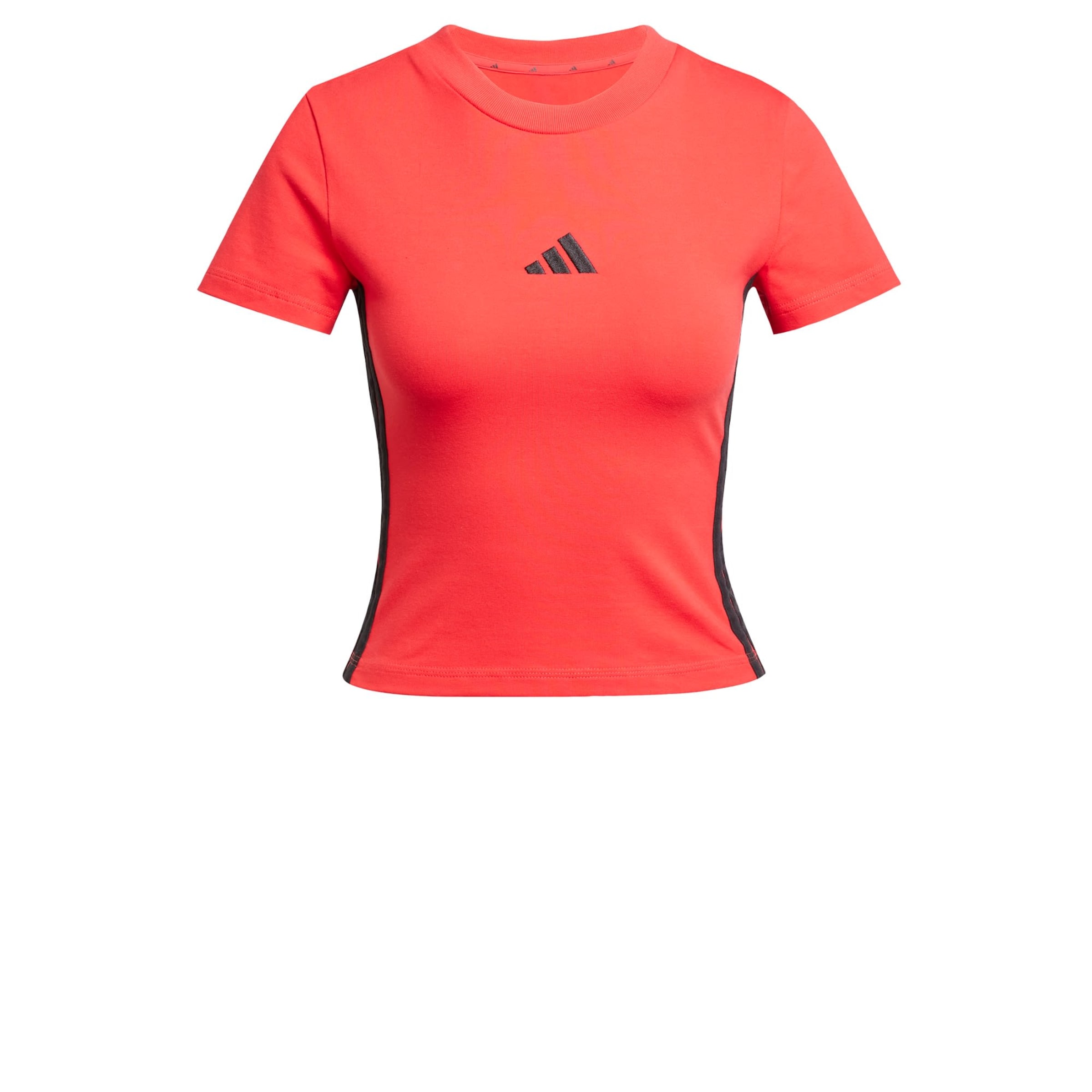 Tricou funcțional 'Essentials' de la ADIDAS SPORTSWEAR pe roșu: față