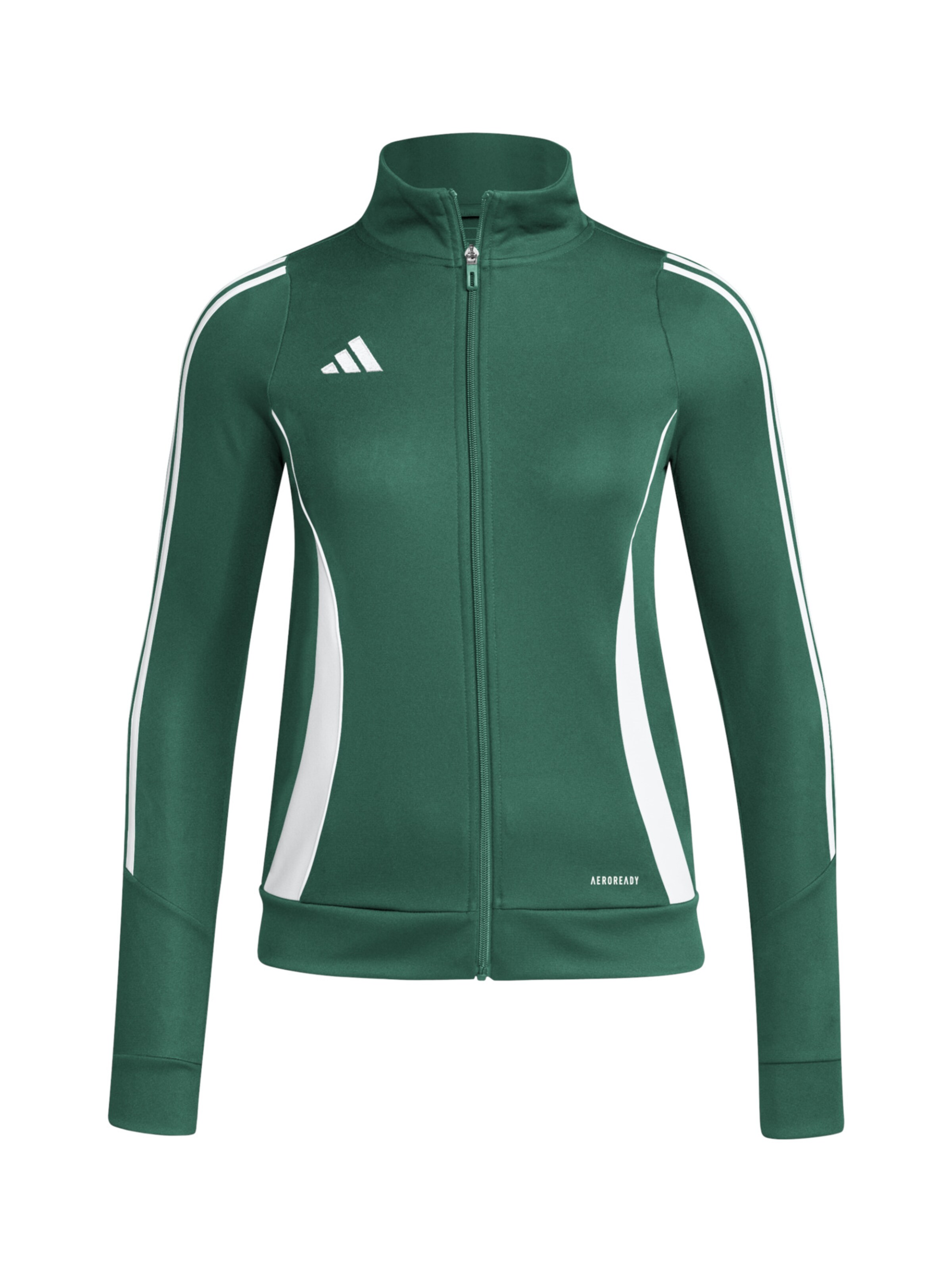 ADIDAS PERFORMANCE Training Jacket 'Tiro' in Green: front