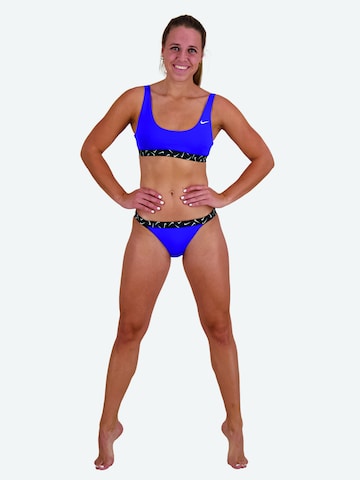 Nike Swim Bralette Athletic Bikini Top in Purple
