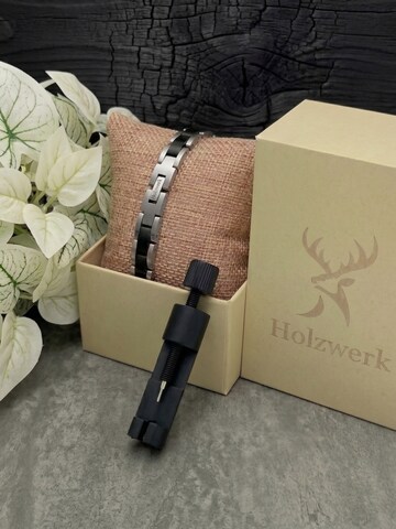 Holzwerk - Pulsera 'CARPSEE' en plata