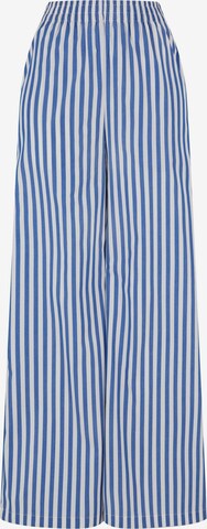 Urban Classics Wide leg Pants in Blue: front