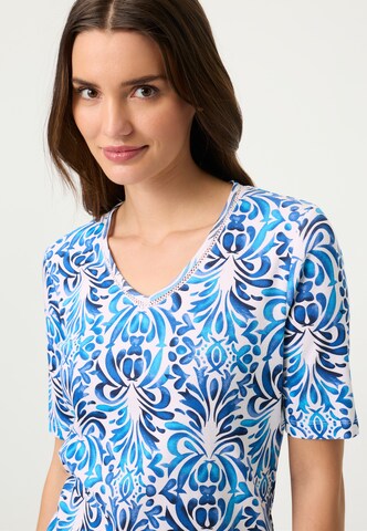 Olsen Shirt ' Edda ' in Blau