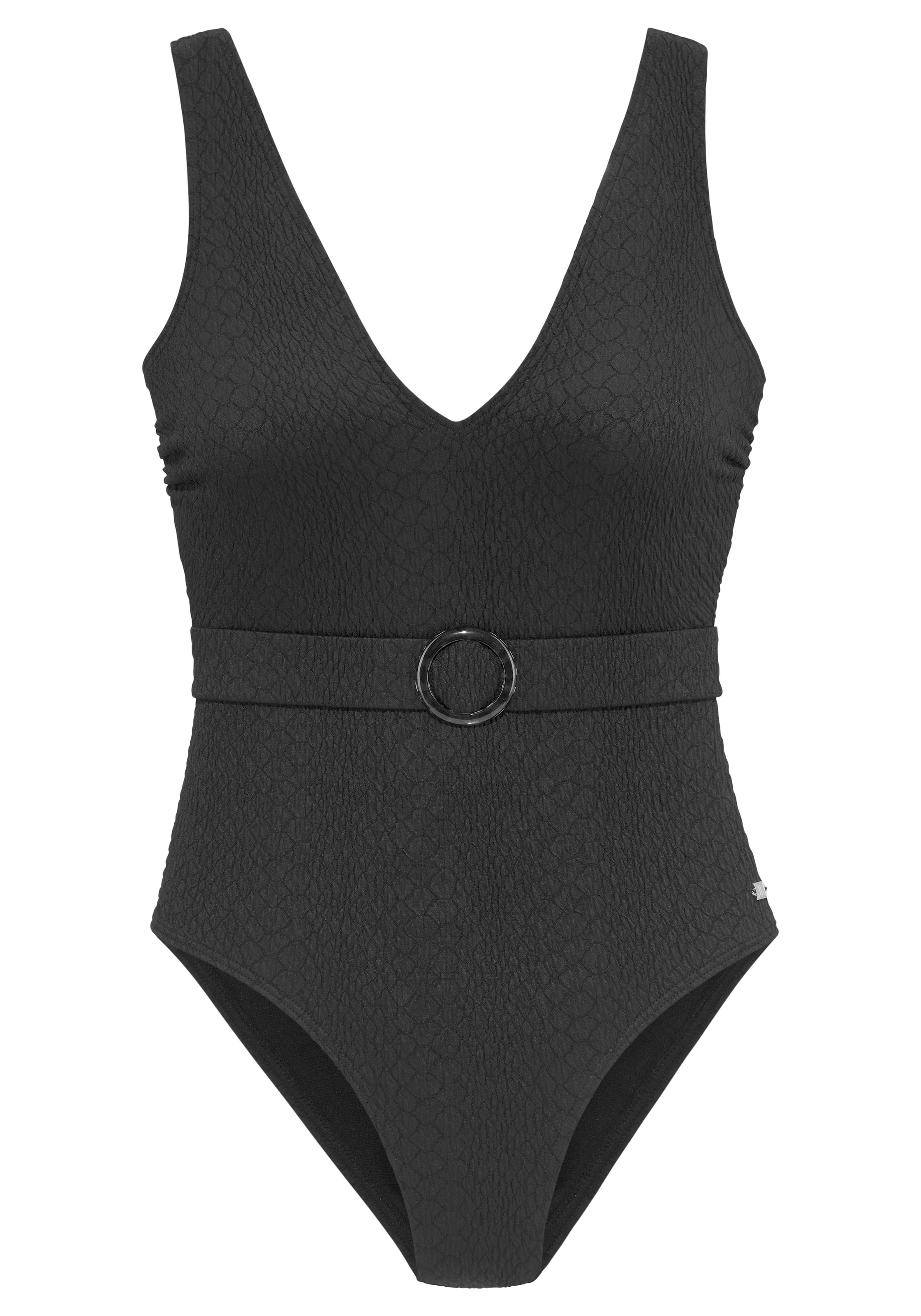 Bustier Maillot de bain JETTE en noir : devant