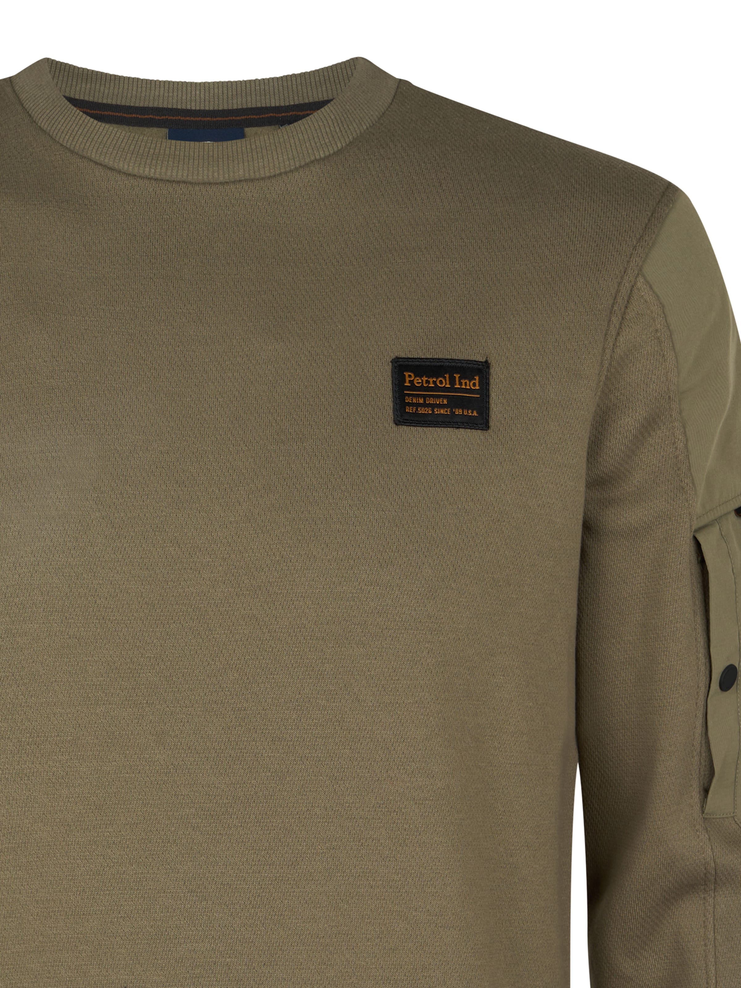 Petrol Industries Sweatshirt in Grey