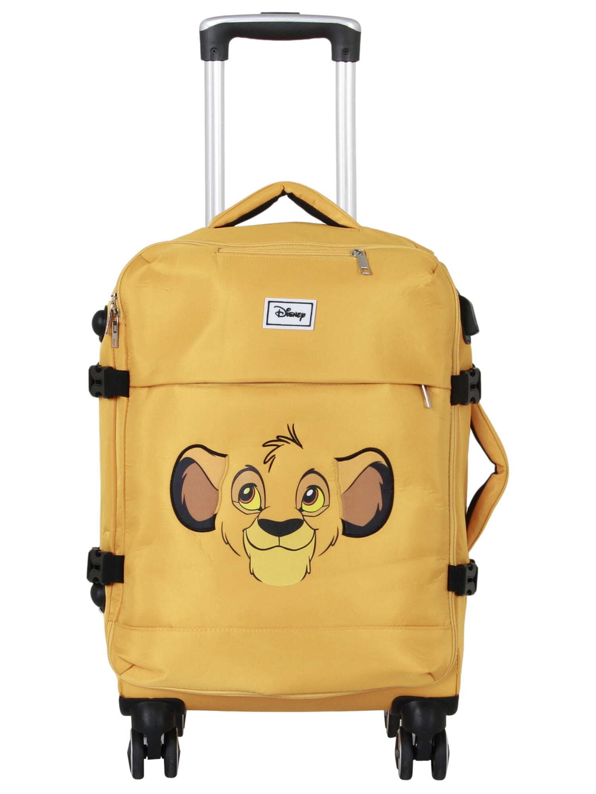 DISNEY Koffer 'Simba' in Gelb: Vorderseite