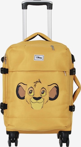 DISNEY Koffer 'Simba' in Gelb: Vorderseite