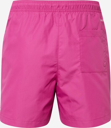 Calvin Klein Swimwear Badeshorts 'MEDIUM DRAWSTRING' in Lila