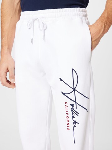 HOLLISTER Tapered Pants in White
