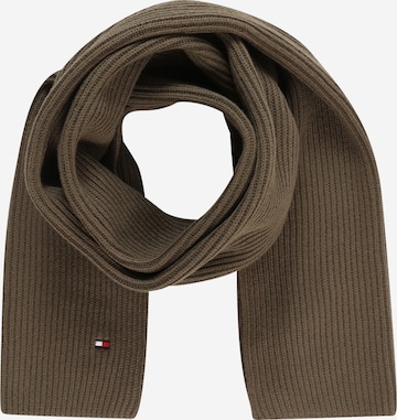 TOMMY HILFIGER Scarf 'Essential' in Green: front