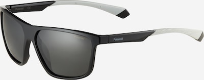 Polaroid Sonnenbrille in schwarz / weiß, Produktansicht