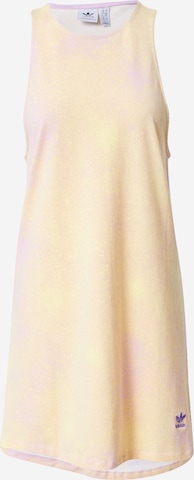 ADIDAS ORIGINALS Καλοκαιρινό φόρεμα 'Allover Print' σε κίτρινο: μπροστά