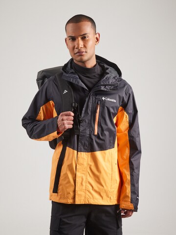 COLUMBIA Vabaajajope 'Pouring Adventure™ III', värv must: eest vaates