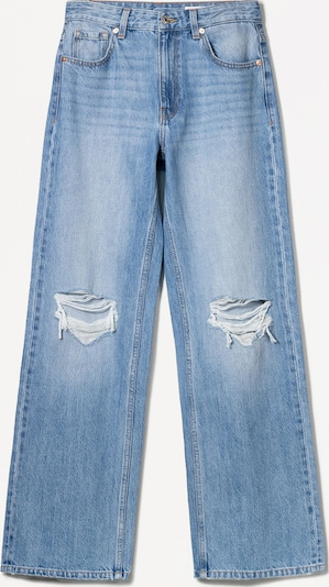 Bershka Farkut koossa 34 värissä sininen denim, Tuotenäkymä