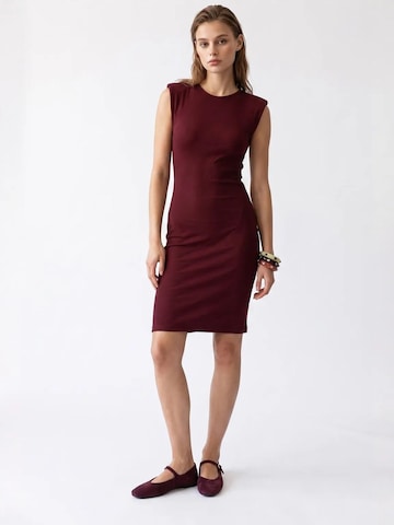 MixRay Jurk in Rood: voorkant