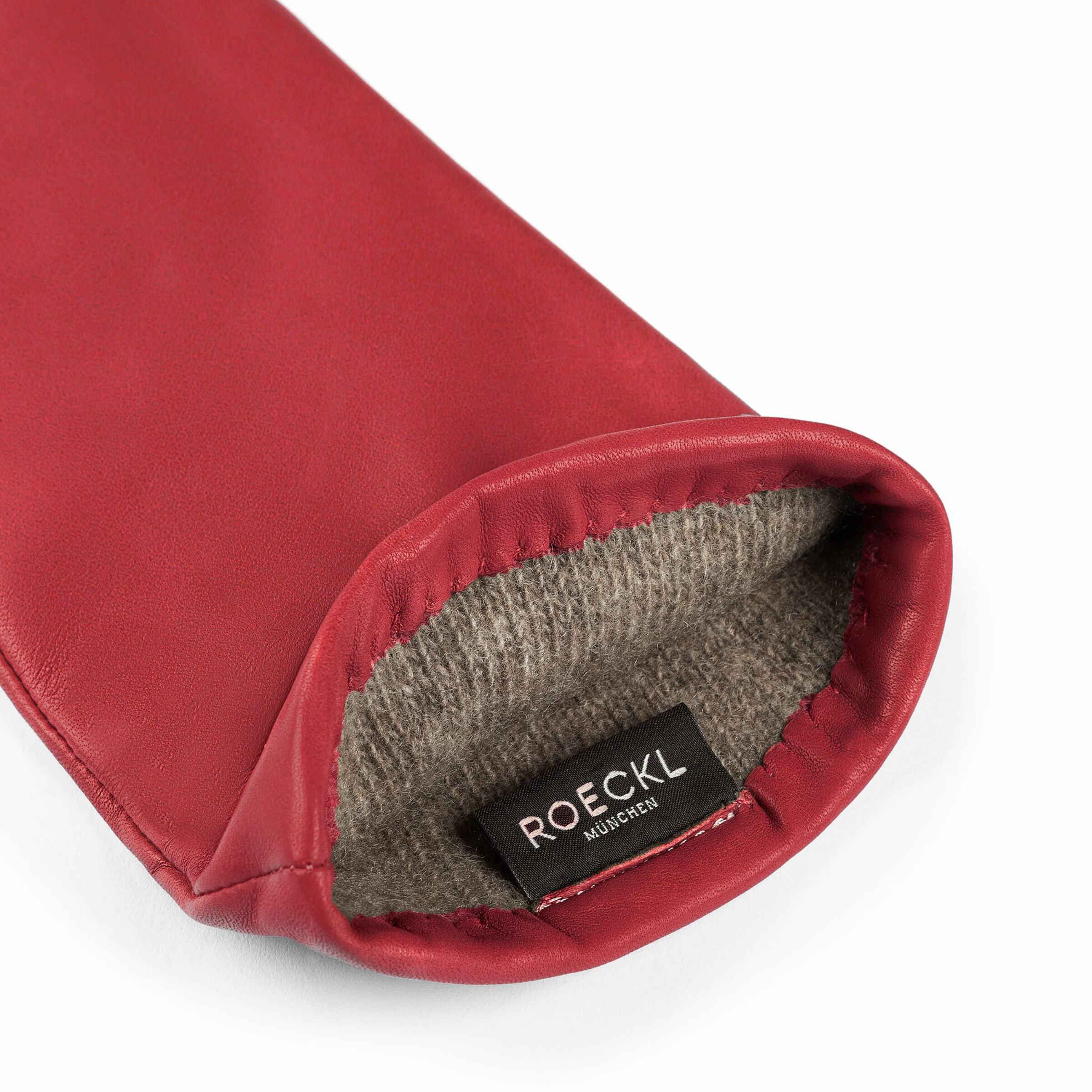 Roeckl Vingerhandschoenen 'MOSKAU' in Rood