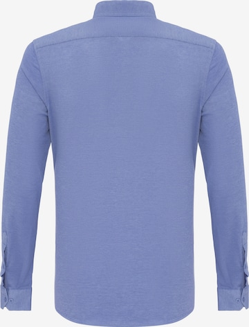 Coupe regular Chemise Felix Hardy en bleu