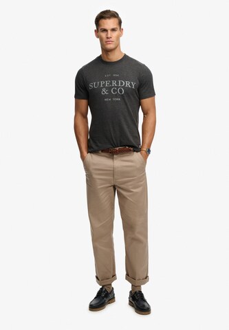 T-Shirt '1954 Company' Superdry & Co en gris