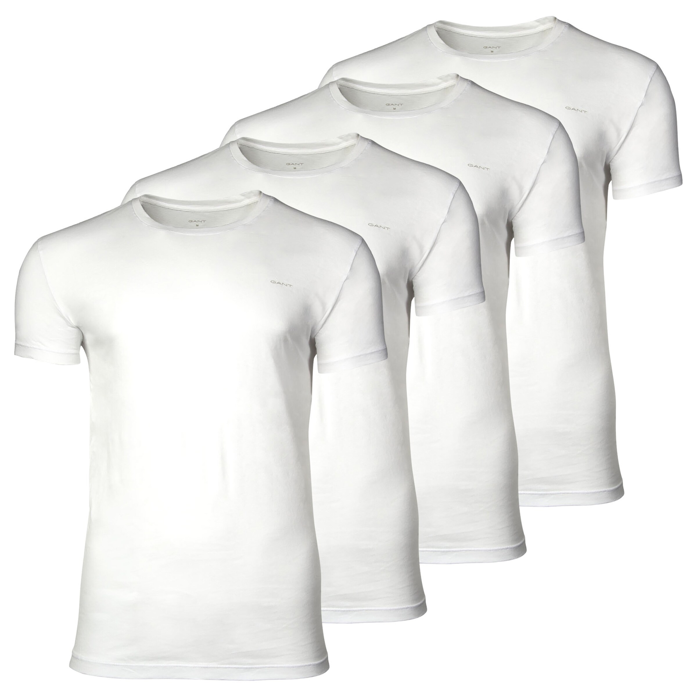 GANT - Camiseta en blanco: frente