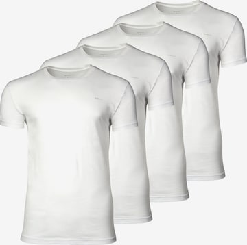 GANT - Camiseta en blanco: frente