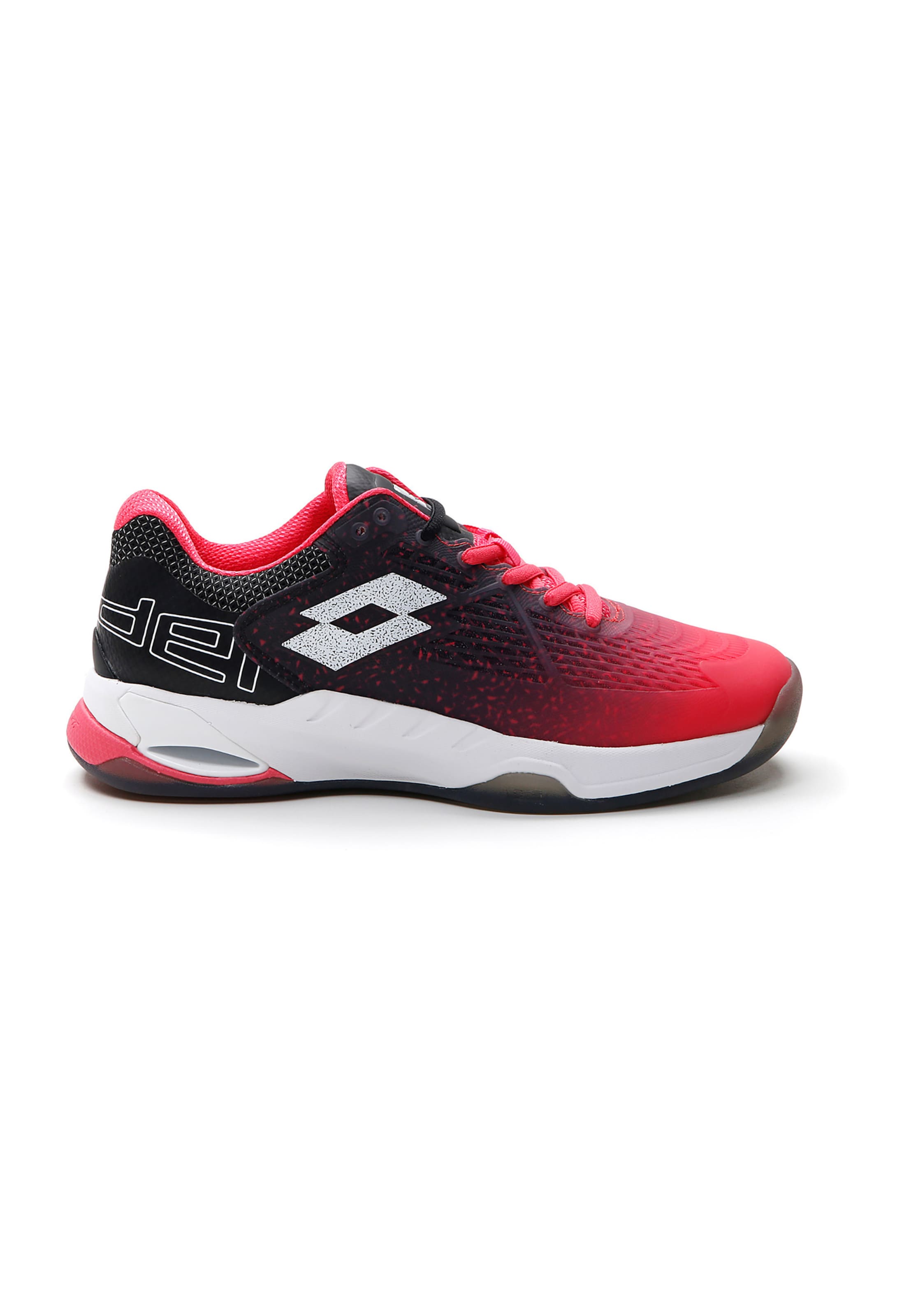 Baskets basses LOTTO en rouge