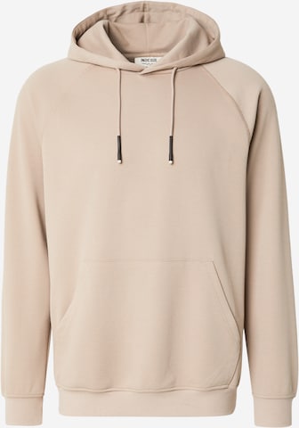 INDICODE JEANS Mikina 'Nello' - Béžová: predná strana