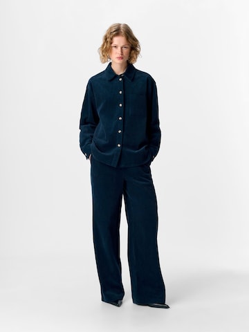 Camicia da donna 'OBJGala' di OBJECT in blu