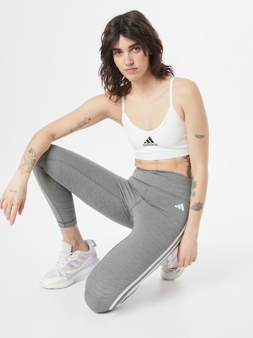 ADIDAS SPORTSWEAR Bustier Sport-BH 'Aeroreact Light-Support' in Weiß