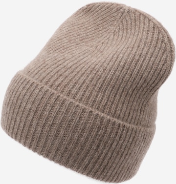 & Other Stories Beanie in Beige: front