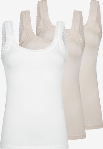 Mey Undershirt 'Modal Lace' in Beige: front