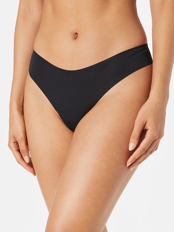 Girlfriend Collective - Cueca desportiva em preto: frente