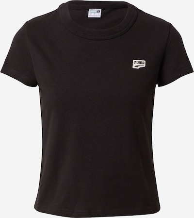 PUMA Funkční tričko - černá / bílá, Produkt