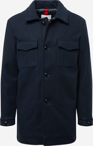 s.Oliver Ανοιξιάτικο και φθινοπωρινό παλτό σε μπλε: μπροστά