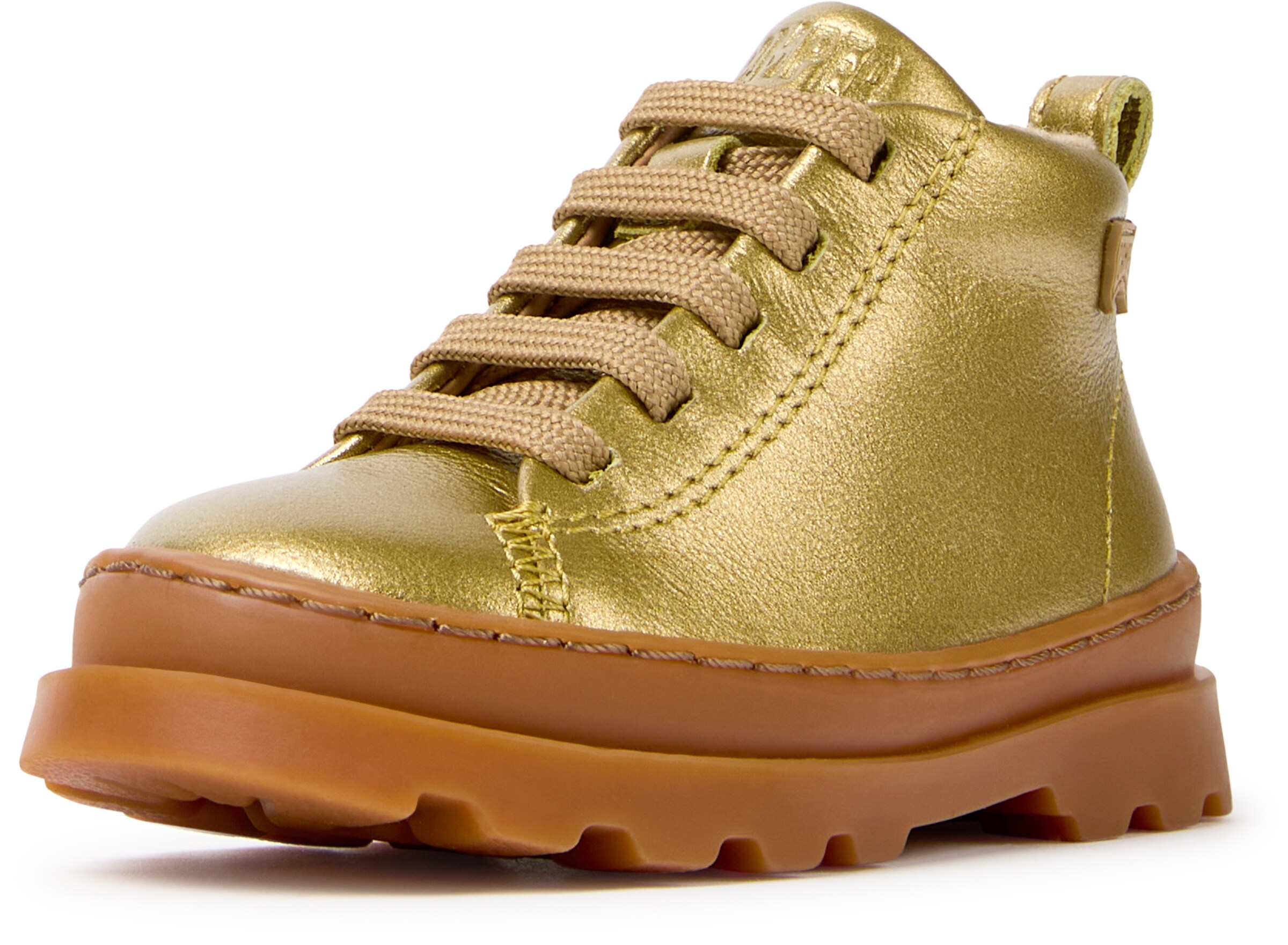 CAMPER Stiefel ' Brutus ' in Gold: Vorderseite