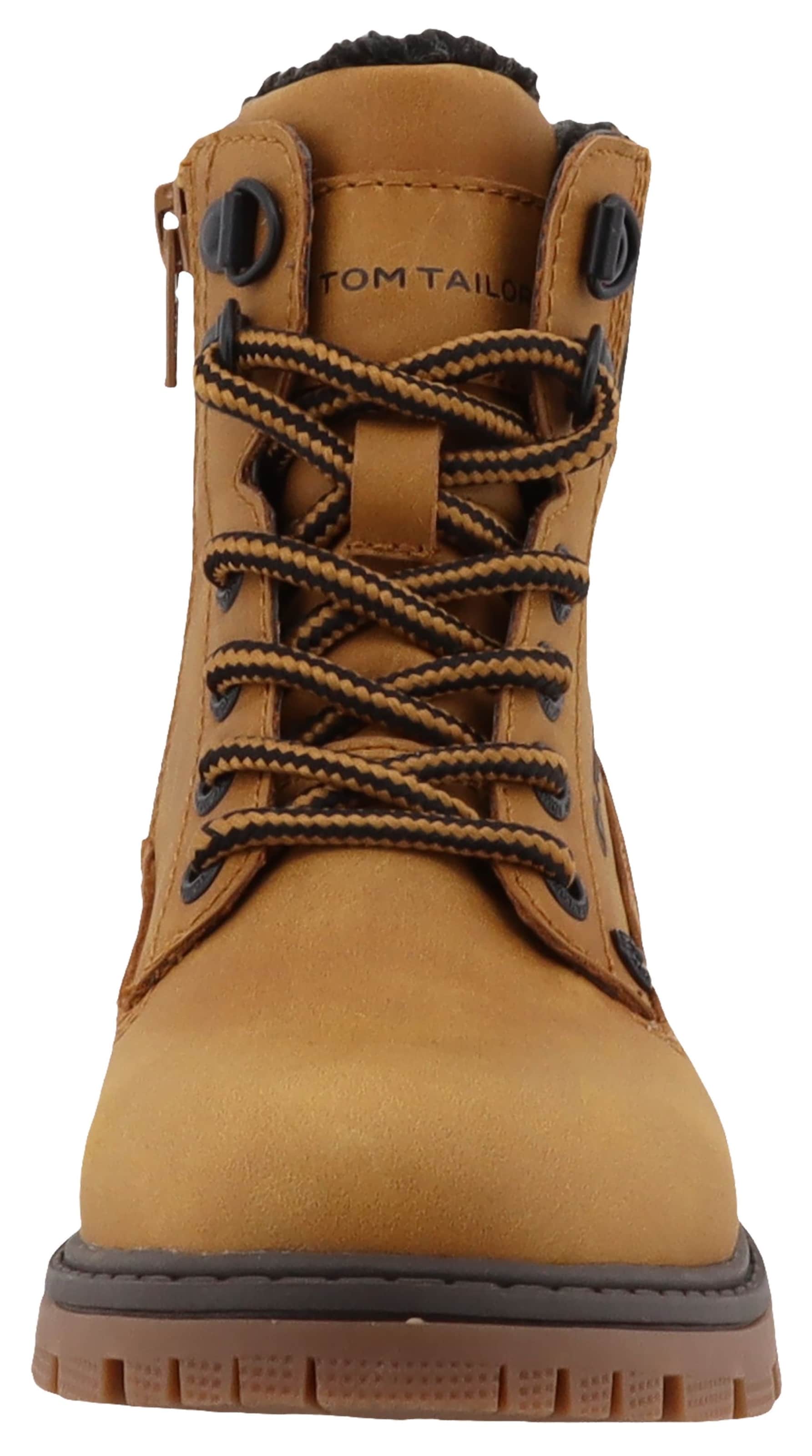 TOM TAILOR Boots in Brown