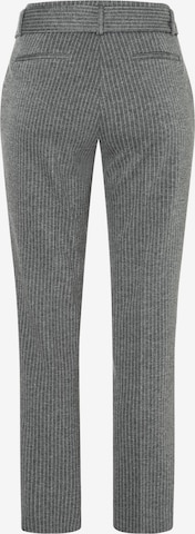 MORE & MORE Regular Pleated Pants in Grey