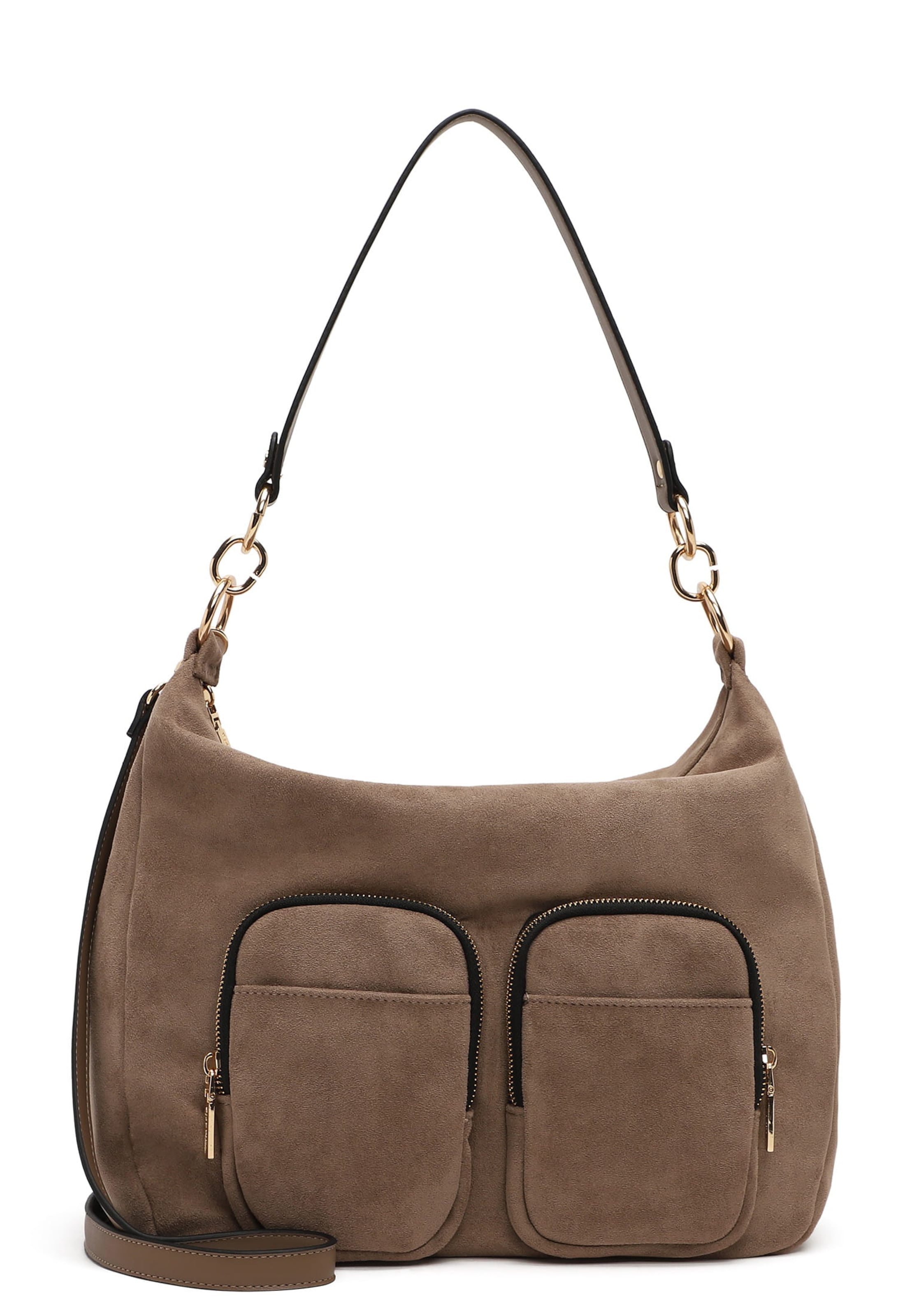 Borsa a sacco 'Manja' di Tamaris in beige: frontale