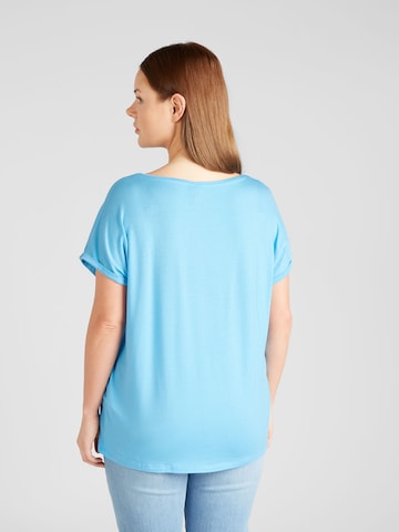T-shirt 'AYA' Vero Moda Curve en bleu