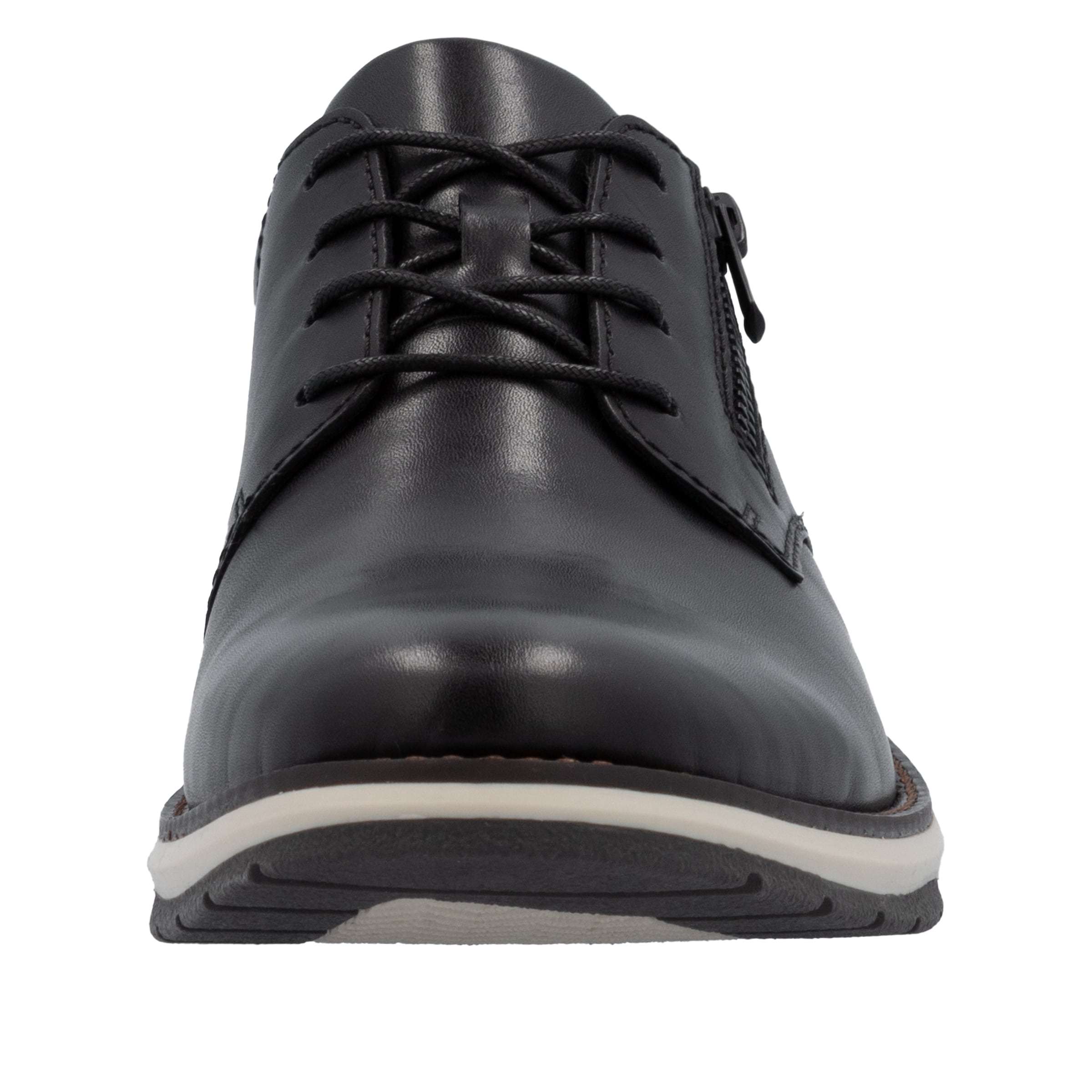 Chaussure à lacets Rieker en noir