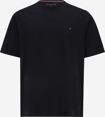 Tommy Hilfiger Big & Tall T-shirt i blå: framsida