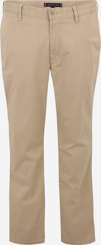 Pantalon chino 'DENTON' Tommy Hilfiger Big & Tall en beige : devant