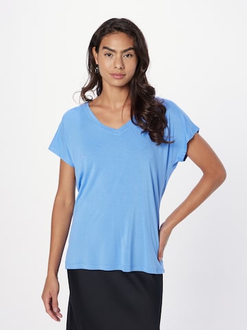 Soyaconcept - Camiseta 'Marica 32' en azul: frente