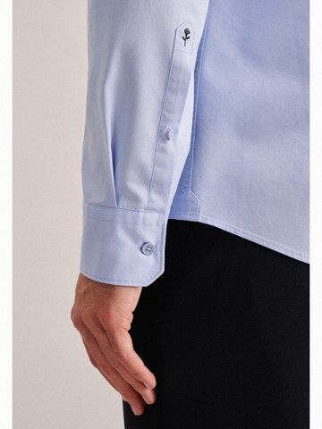 SEIDENSTICKER Regular fit Button Up Shirt in Blue