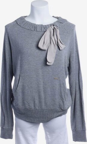 Woolrich Sweatshirt & Zip-Up Hoodie in XL in Grey: front