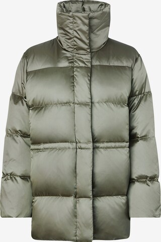 Veste d’hiver Calvin Klein en vert : devant